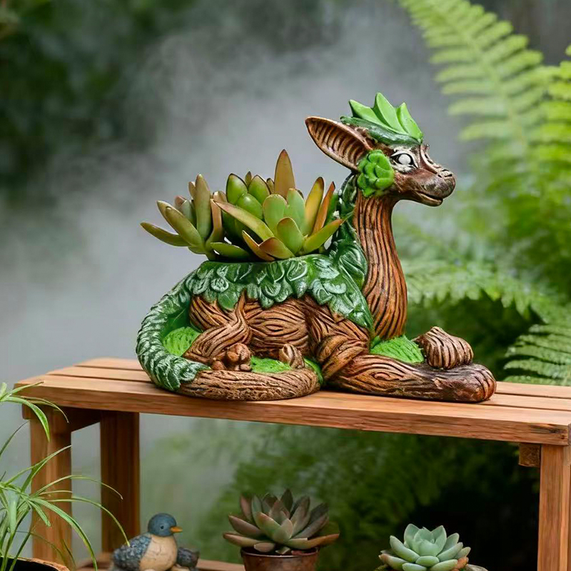 Creative Dragon Tree Flower Po - đánh giá và giá Aloe Vera Pot