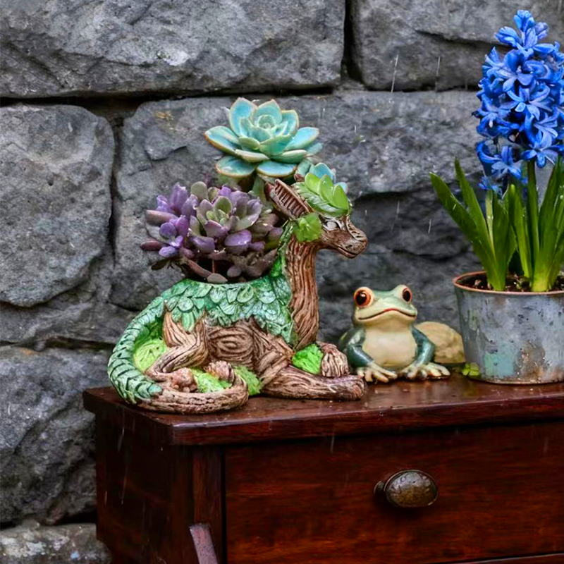 Creative Dragon Tree Flower Po - đánh giá và giá Aloe Vera Pot