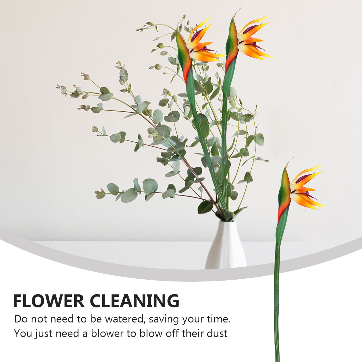 Real Touch Faux Strelitzia Flo - đánh giá và giá Bird Paradise Strelitzia