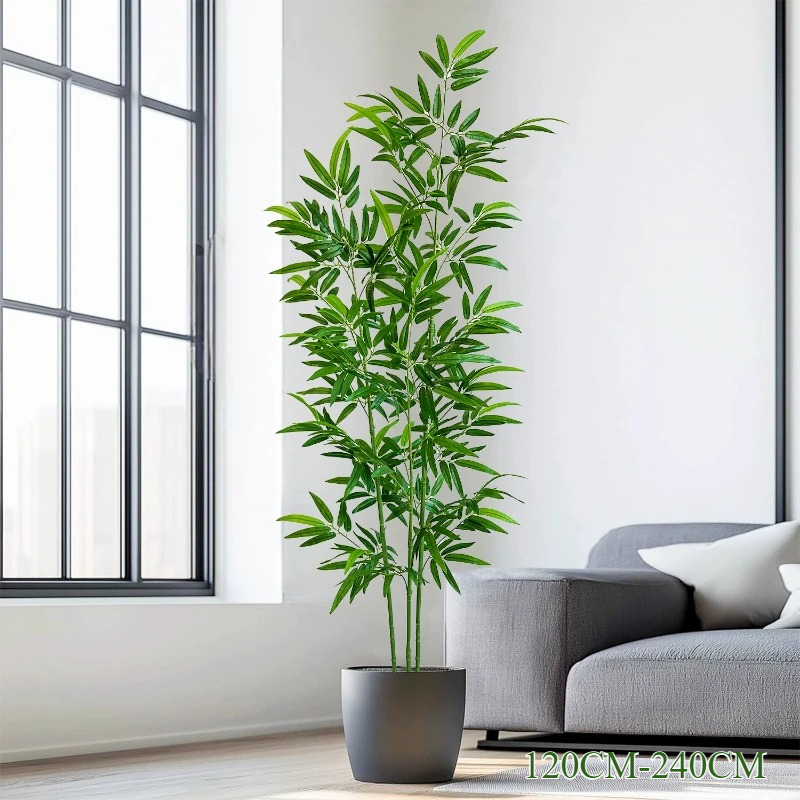 Artificial Green Bamboo Fadele - đánh giá và giá Ficus Lyrata Tree